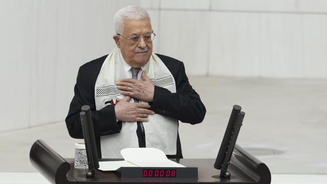 Meclis'te tarihi gün! Filistin Devlet Başkanı Mahmud Abbas TBMM'de konuşma yaptı